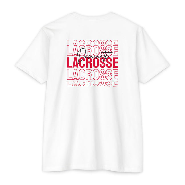 Dominate Lacrosse | Unisex T-Shirt Hover Image