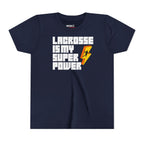 Lacrosse Is My Superpower | Youth Tee
