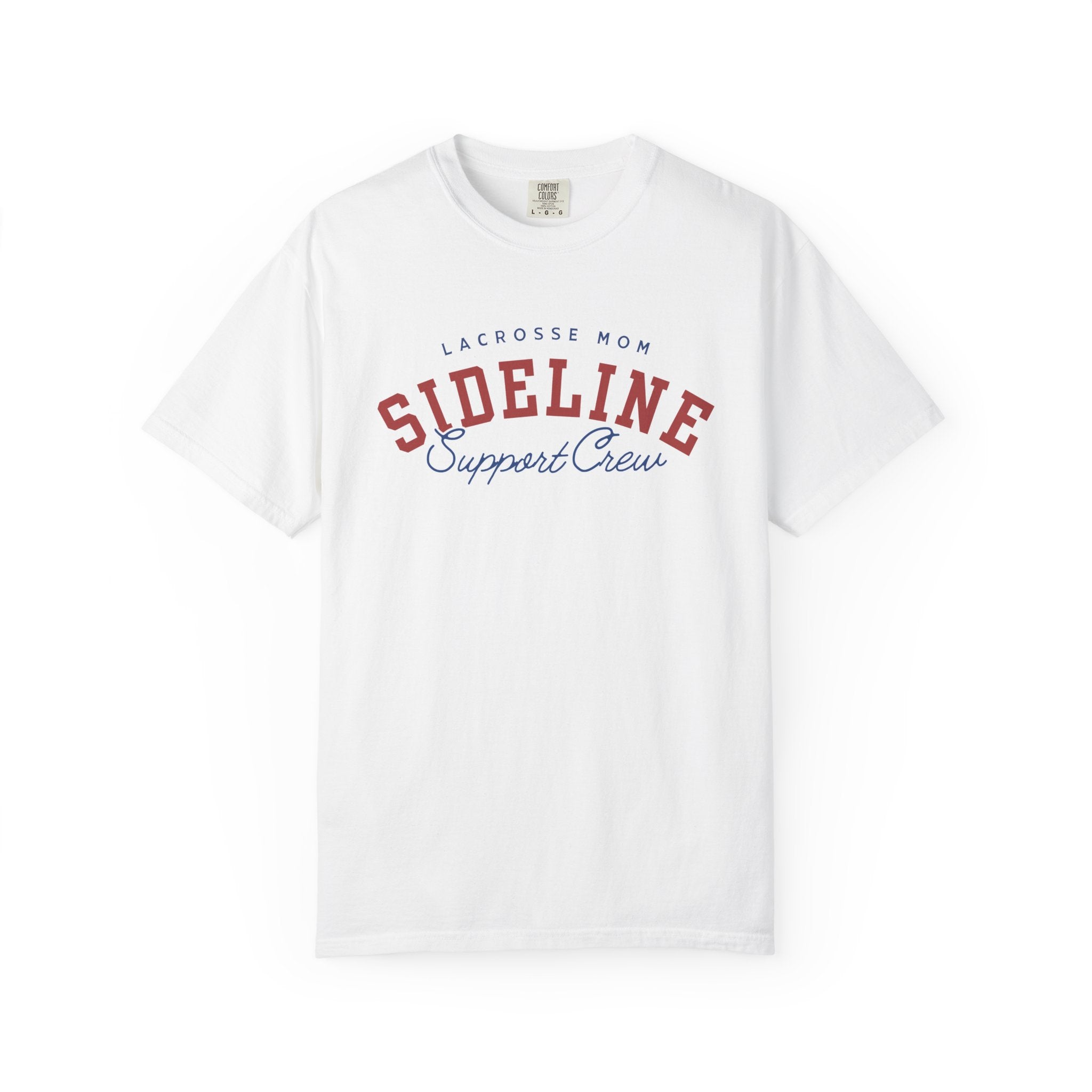 Lacrosse Mom Sideline Support Crew | Unisex Premium T-Shirt