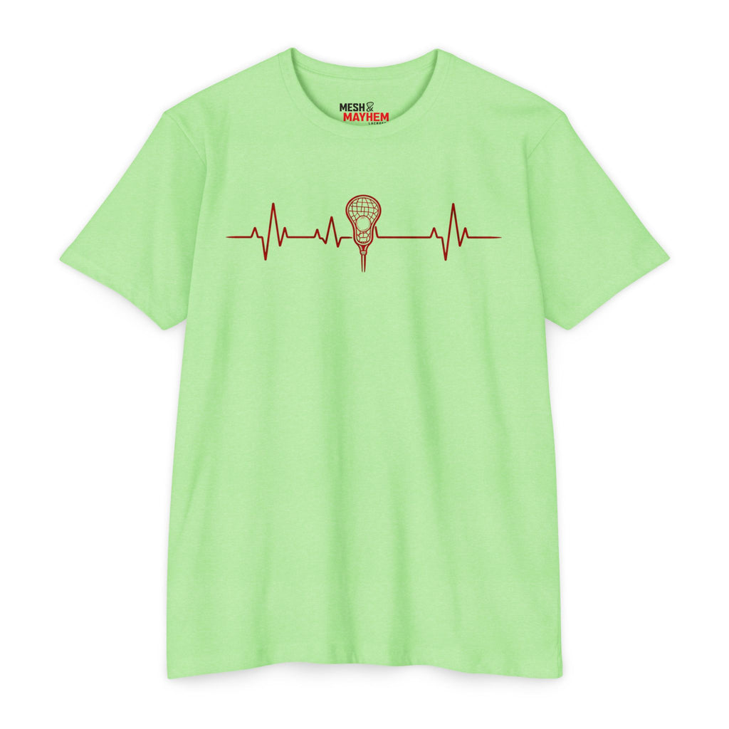 Lacrosse Heartbeat | Unisex T-Shirt