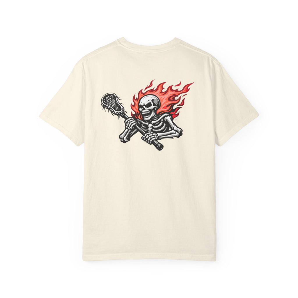 Lacrosse Skeleton | Unisex Premium T-Shirt