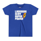 Lacrosse Is My Superpower | Youth Tee