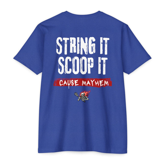 String It. Scoop It. Cause Mayhem. | Unisex T-Shirt Hover Image