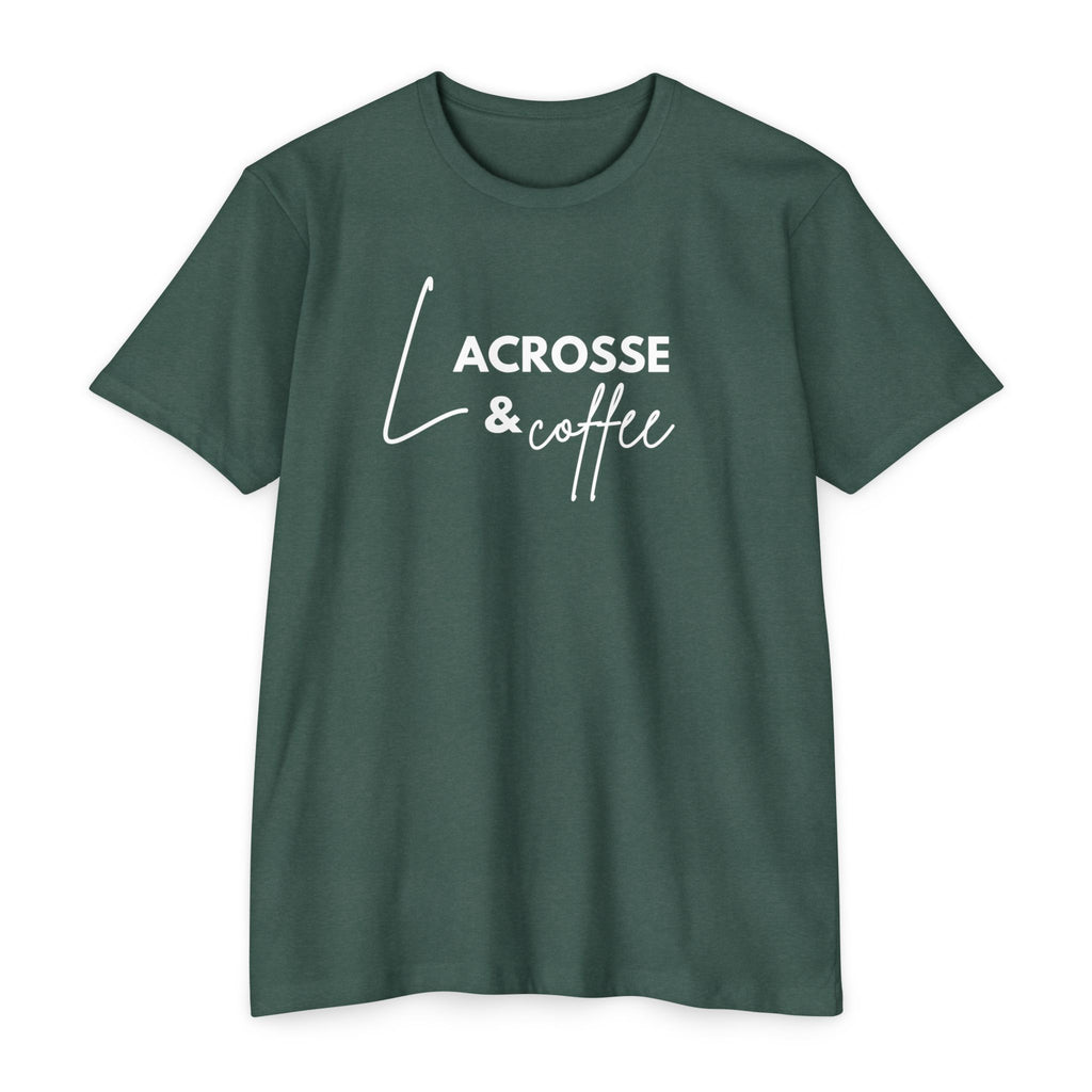Lacrosse & Coffee | Unisex T-Shirt