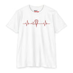 Lacrosse Heartbeat | Unisex T-Shirt