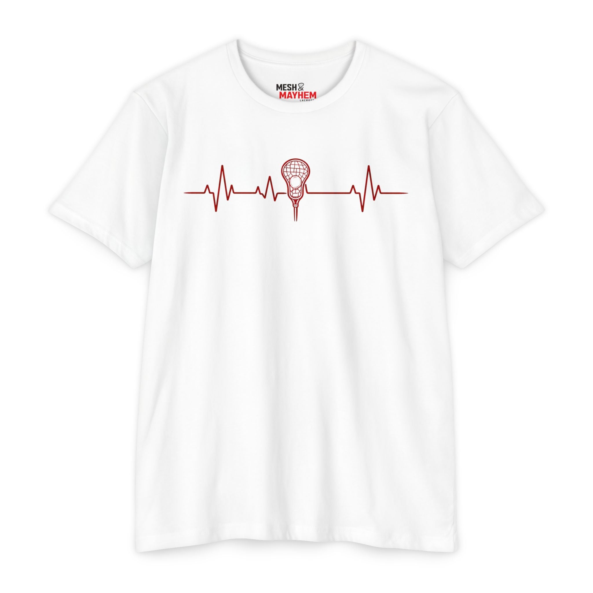 Lacrosse Heartbeat | Unisex T-Shirt