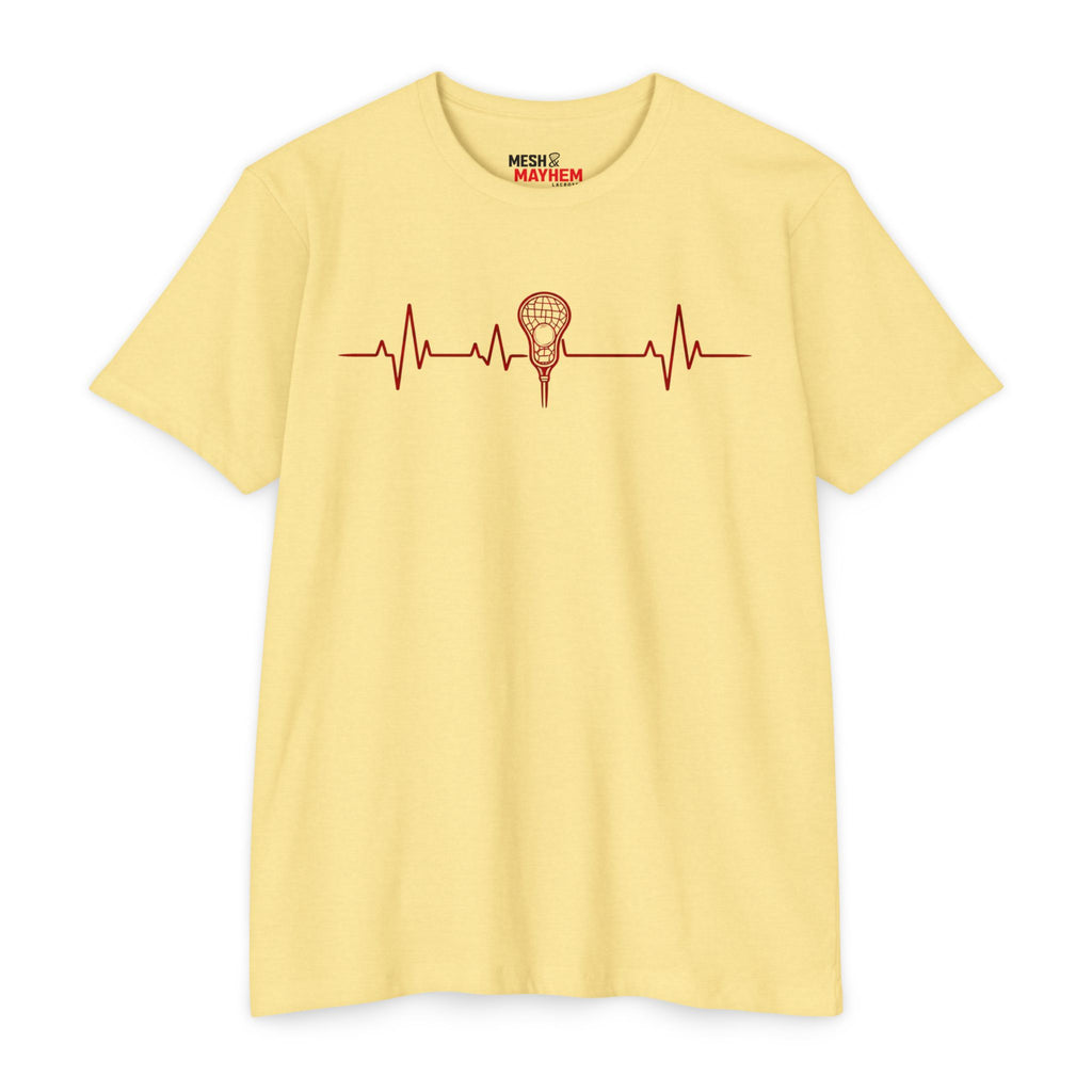 Lacrosse Heartbeat | Unisex T-Shirt