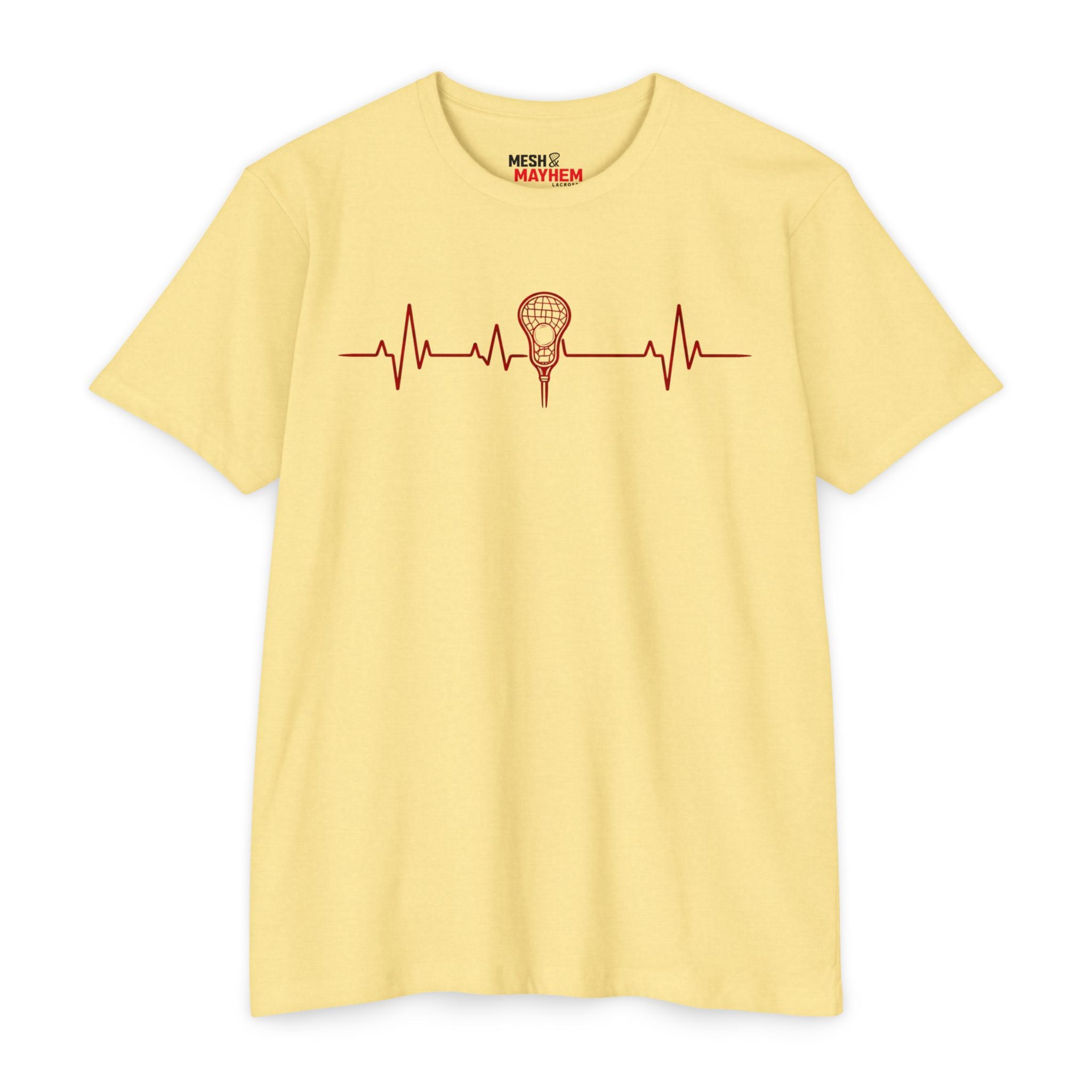 Lacrosse Heartbeat | Unisex T-Shirt