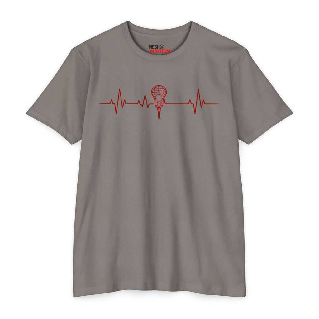 Lacrosse Heartbeat | Unisex T-Shirt