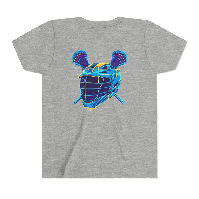 Lax Helmet Drip | Youth T-Shirt Main Image