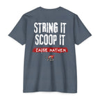 String It. Scoop It. Cause Mayhem. | Unisex T-Shirt