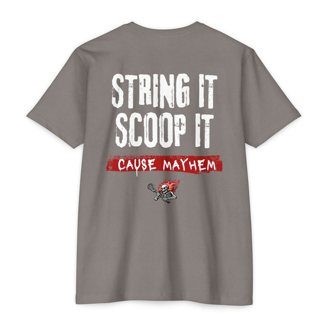 String It. Scoop It. Cause Mayhem. | Unisex T-Shirt Main Image