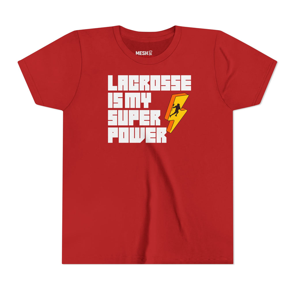 Lacrosse Is My Superpower | Youth Tee
