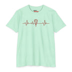 Lacrosse Heartbeat | Unisex T-Shirt