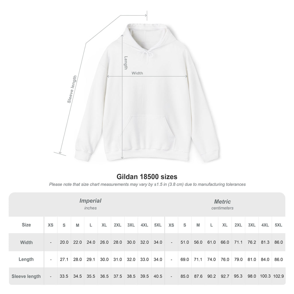 Precision & Power | Unisex Hooded Sweatshirt