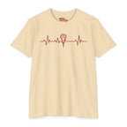 Lacrosse Heartbeat | Unisex T-Shirt